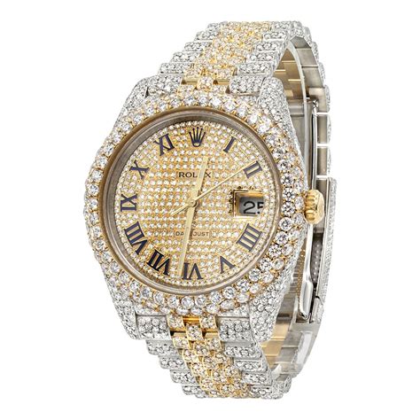 fake diamond watches for men|moist night diamond watch.